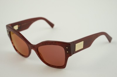Excellent! DG 4478 3442/D0 Dolce & Gabbana Polished Red Bordeaux Lace/Red