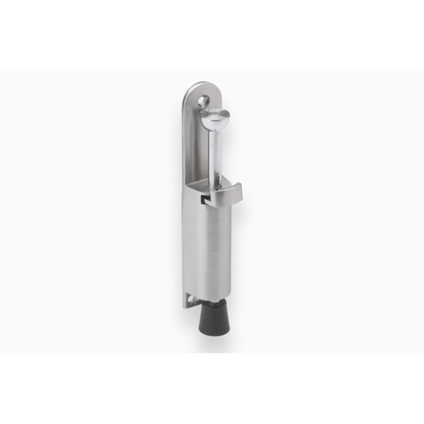 TüRstopper BodentüRstopper BodentüRpuffer TüRfeststeller Edelstahloptik 156X28Mm-image