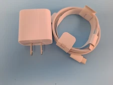 NEW OEM Apple 20W USB-C Adapter Charger Type C A2305 W/ USB-C To Lightning Cable