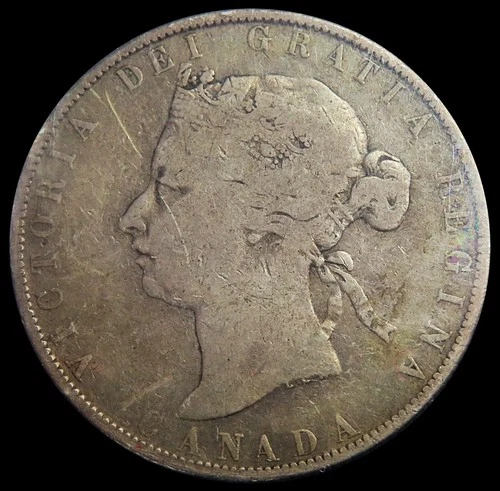 1871 Canada 50 Cents — photo from another recent sale