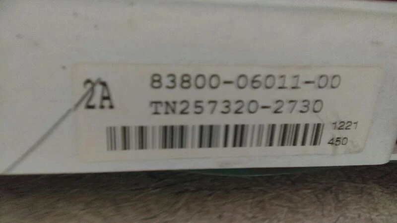 速度表仪表组 8380006011 带安全适用于 99-01 丰田 SOLARA — 第 4/4 张图片