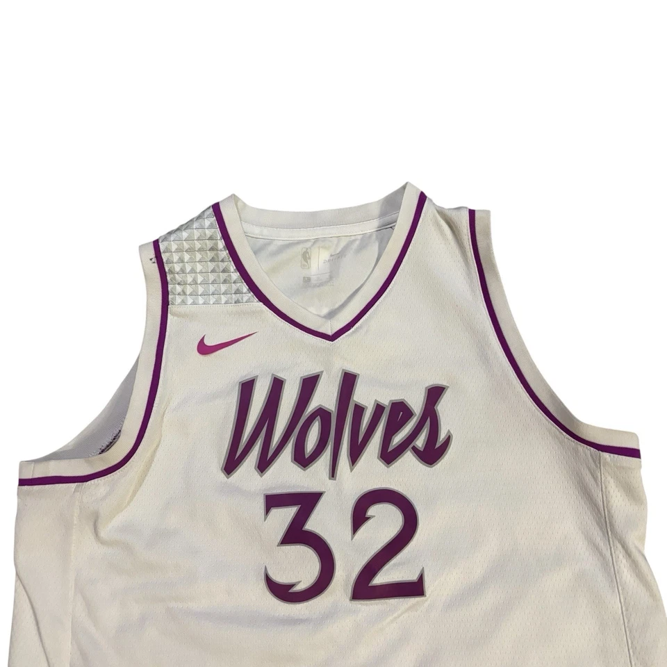 Nike Minnesota Timberwolves Karl Anthony Towns Swingman City Edition Hombre’s Grande Foto 4 de 4