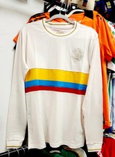 CAMISETA HOMBRE CENTENARIO 100 A OS COLOMBIA JERSEY MANGA LARGA -RPLK-