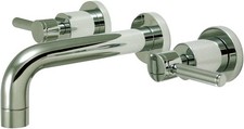 OPEN BOX Kingston Brass Concord KS8121DL 2-Handle Wall Mount Bathroom Faucet