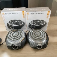 Brand New Toastmaster Single Burner 1000W Hot Plate(quantity 2 ), Model TM-10SB