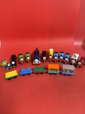 Thomas  Friends Take Along Die-Cast Train Engine  Cars Lot of 17 Thomas Percy