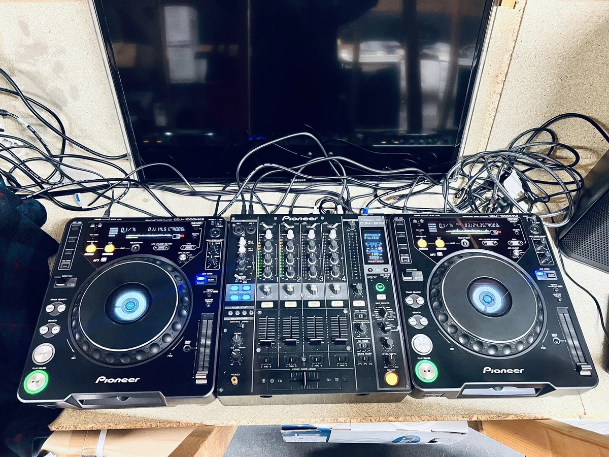 Pioneer DJM 800 And CDJ 1000 Mk3 X2 | eBay