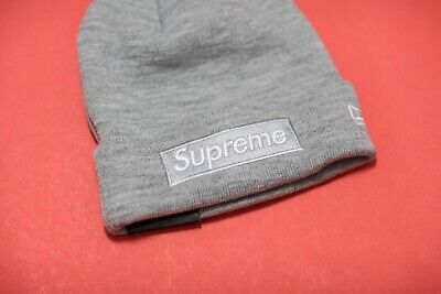 Supreme x New Era Box Logo Gray Beanie FW24 | eBay Supreme x New Era Box Logo Gray Beanie FW24 | eBay