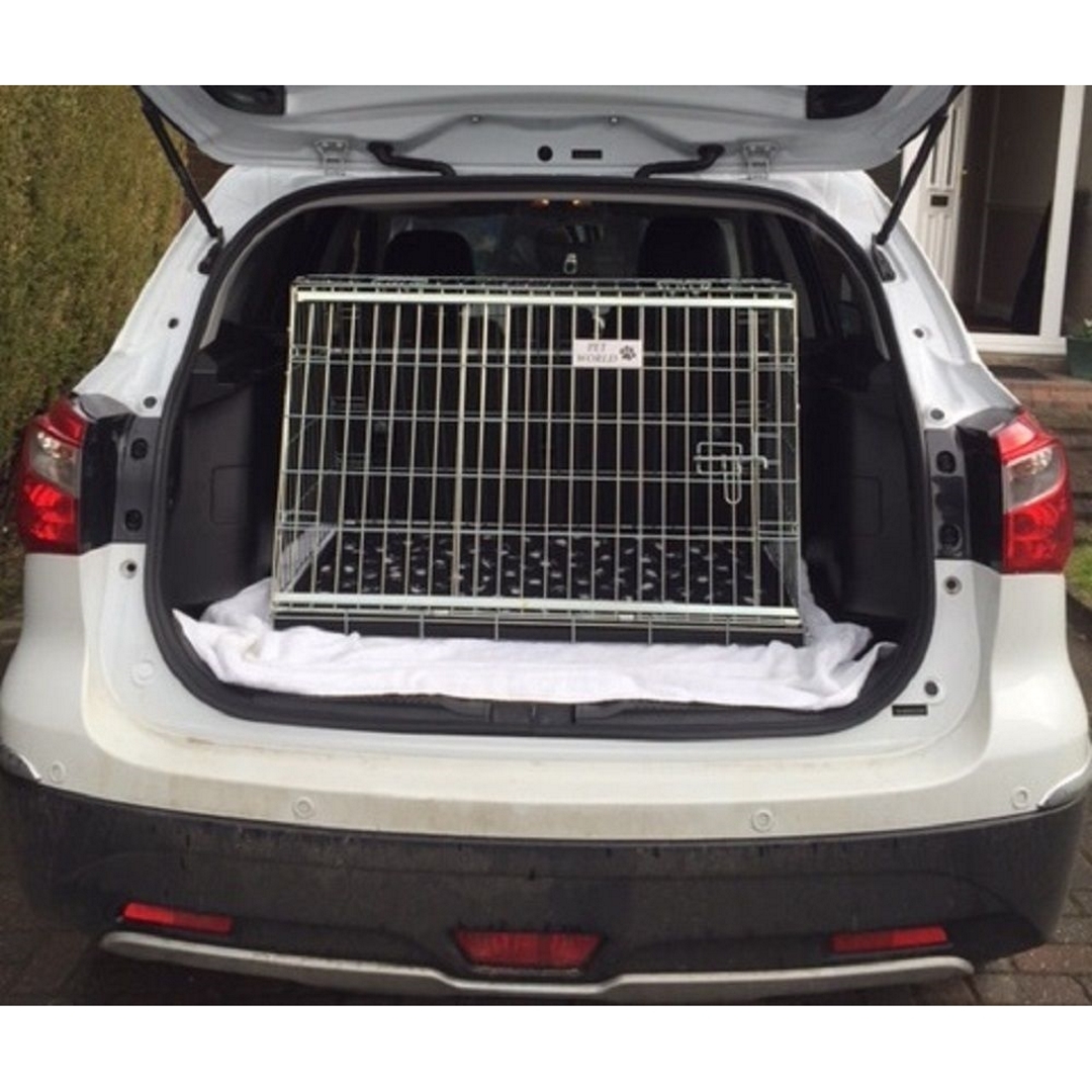 Suzuki SX4 Sloping Dog pet puppy travel training cage crate transporter
