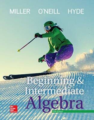 Beginning and Intermediate Algebra - Hardcover By Miller, Julie - GOOD