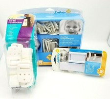 Safety First Essentials Childproofing Oven Lock Anti Tip Furniture Strap Kit NEW