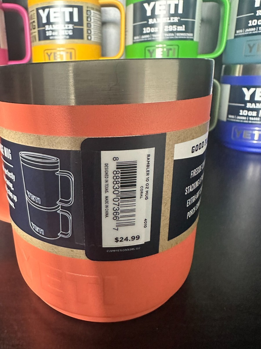 訳あり【限定色】YETI RAMBLER 10oz MUG Rambler® 10 oz (295 ml) Stackable Mug – YETI EUROPE