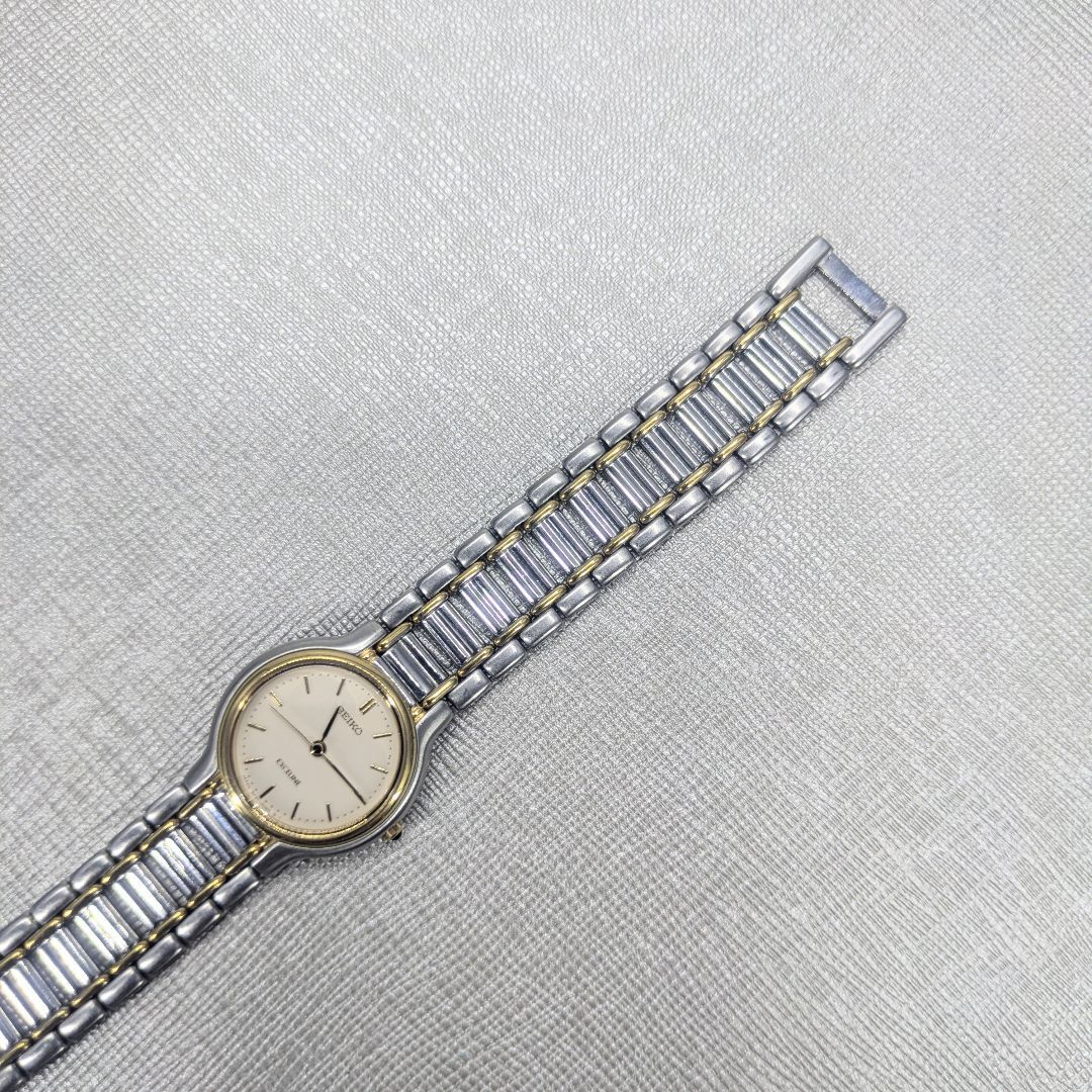 Seiko Exceline 3F31-0040 Analog Quartz Men Watch Ladies