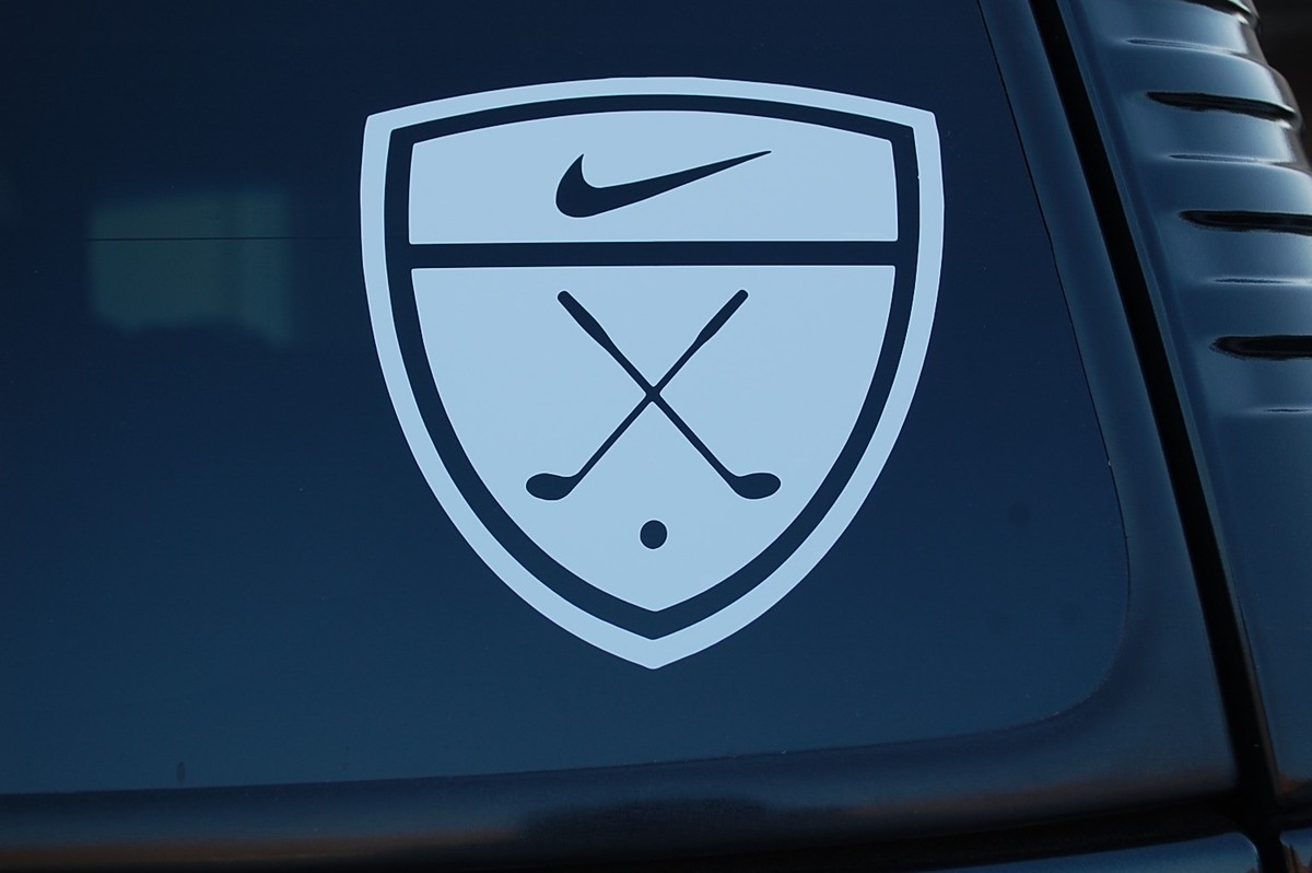 Golf Nike Vinyl Decal Sticker Bumper Golf Cart Car Truck Window Pick Size  (V411)