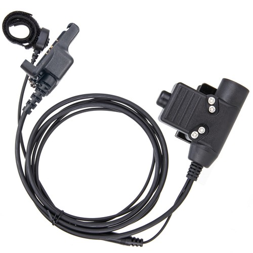 U94 PTT Tactical Bowman Elite II Radio Headset Earpiece for MOTOROLA XTS2500 - Afbeelding 2 van 8