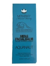 Mosheko Aquanaut Dead Sea Mineral Men's Facial Balm for All Skin Types - NEW