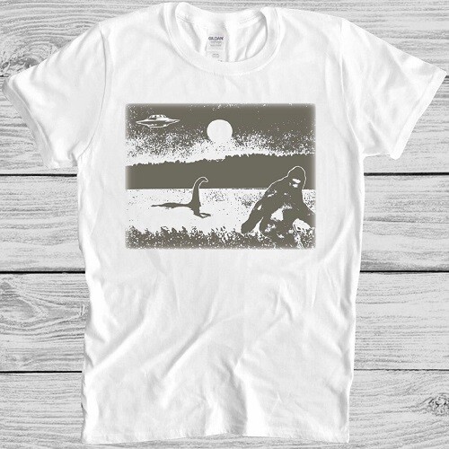 bigfoot ufo shirt