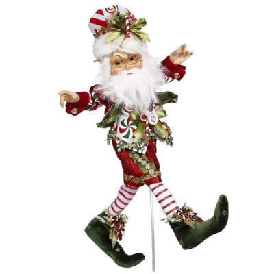 Mark Roberts Elves 51-37620 North Pole Candy Cane Elf Small 14 Inches