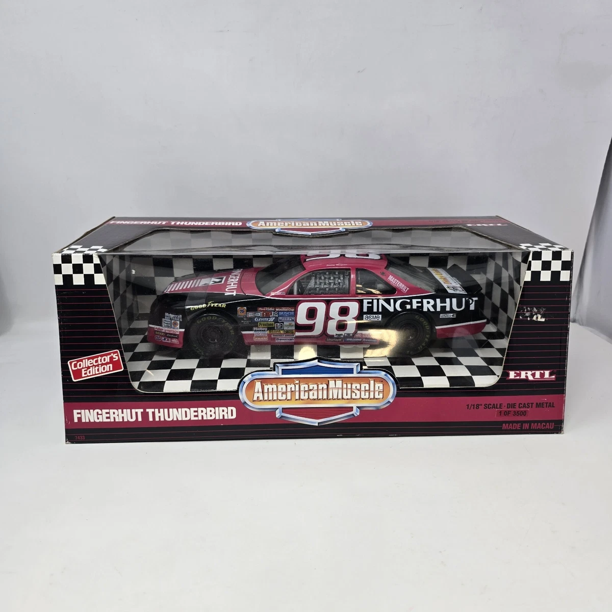 ERTL American Muscle 1:18 Scale Diecast NASCAR Racecars for sale
