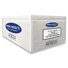 90 lb Uncollated Clear Trilar Copier Tabs 1/5 Cut-1250/case