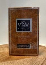 Christian Dior EAU SAUVAGE EXTREME EDT Concentree Spray 3.4 oz 100 ml RARE NIB