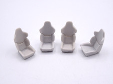 ALEZAN MODELS . ACCESSOIRES 1/43 . SET DE 4 SIEGES BAQUET ANNEES 1990 ' .