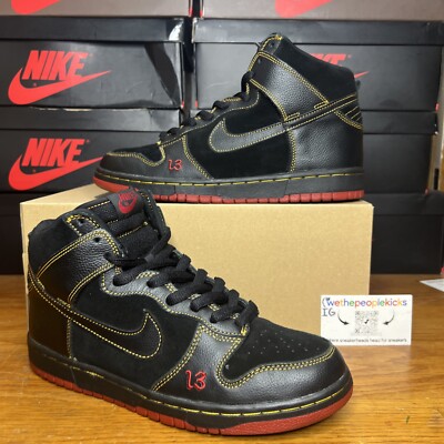 【美品】NIKE DUNK HIGH PRO SB UNLUCKLY【28cm】 Size 9 - Nike Dunk Pro SB High Unlucky Lucky Sample What The Paris