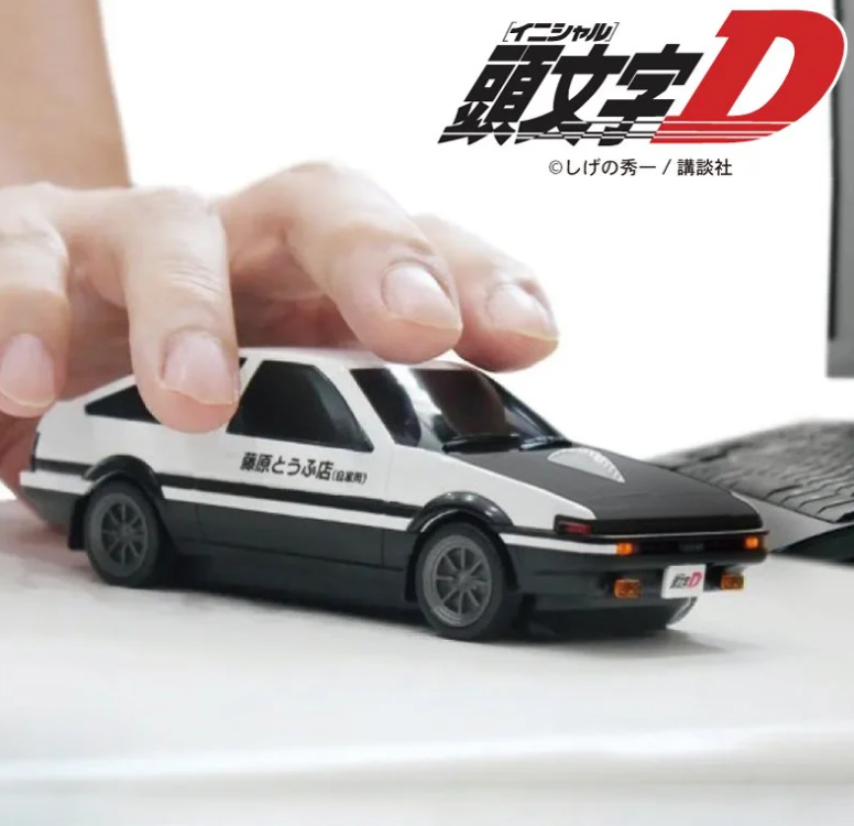 Wireless Mouse AE86 Initial D Fujiwara Tofu Shop Late Edition Spec-image