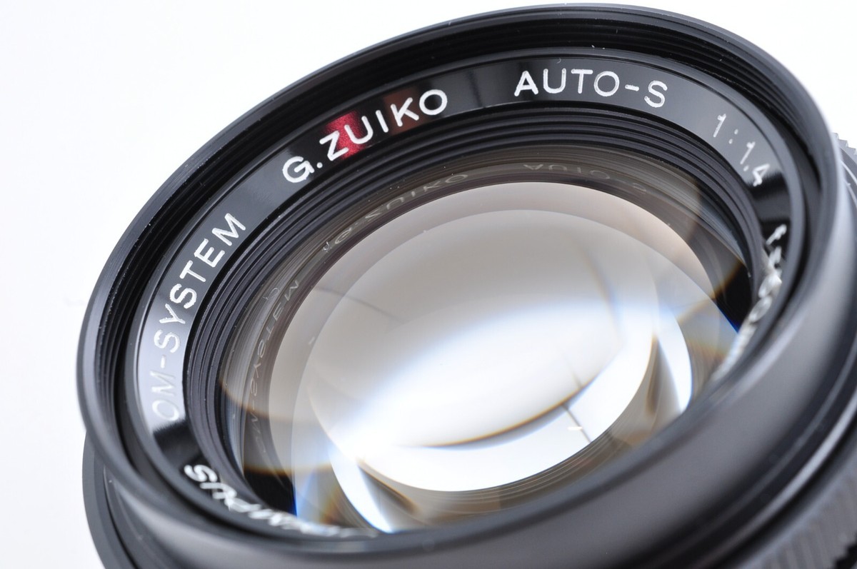 Near Mint] Olympus G.Zuiko AUTO-S 50mm F1.4 MF Standard Lens for