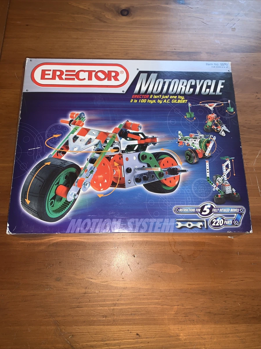 Meccano Motorcycles 5 in 1 Review: Small Is Beautiful - The Toy Scoop