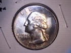 1954 US Washington Quarter,  Uncirculated, .18085 Oz Slv (US-7108)