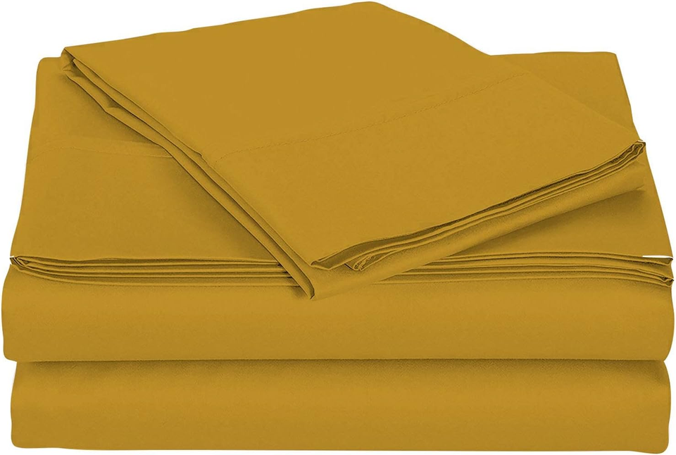Luxury Waterbed Sheets Queen Size 1000 Thread Count 100 Cotton 4 Peice