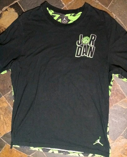 RETRO JORDAN Marvin the Martian T-Shirt Herren Gr. XL Jumpman *RAR* schwarz/grün - Bild 7 von 7