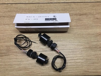 Qty (2) SRC DEVICE LSV-5-01-A LIQUID LEVEL SWITCH BODY MATERIAL PPS PORT STYLE