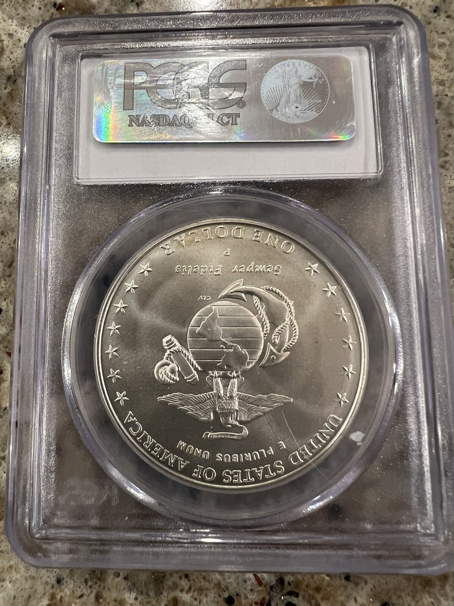 2005 P $1 Marine Corps 230th Anniversary Commemorative