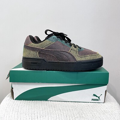 Puma Men's US 9 CA Pro Block Party Multicolored Sneakers Shoes Black