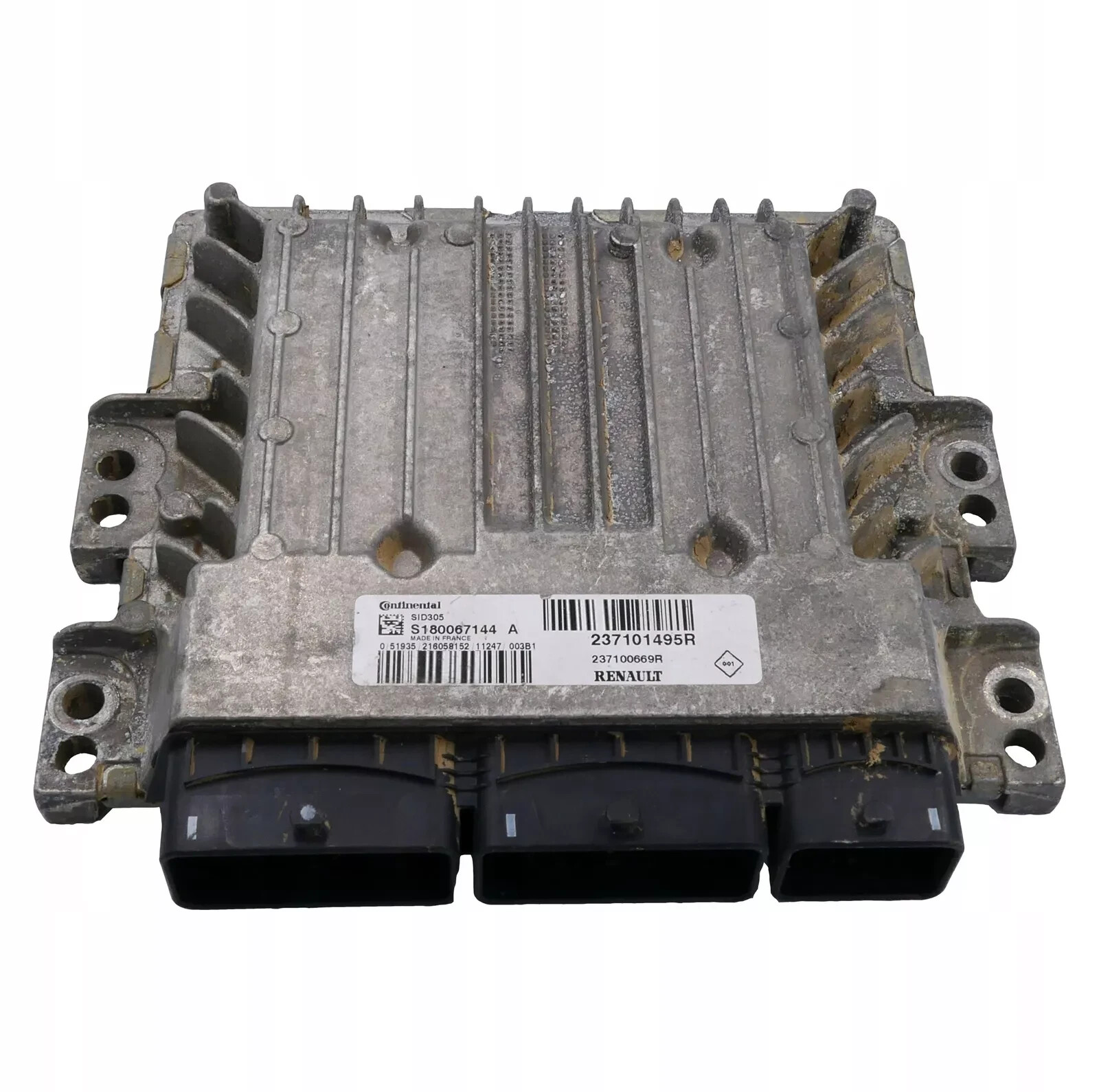 Calculateur vierge Megane SID305 pour remplacement de boîtier moteur