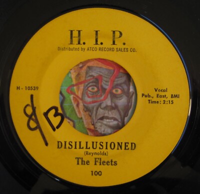 HEAR Fleets 45 Disillusioned / Sad Guy H.I.P. garage psych