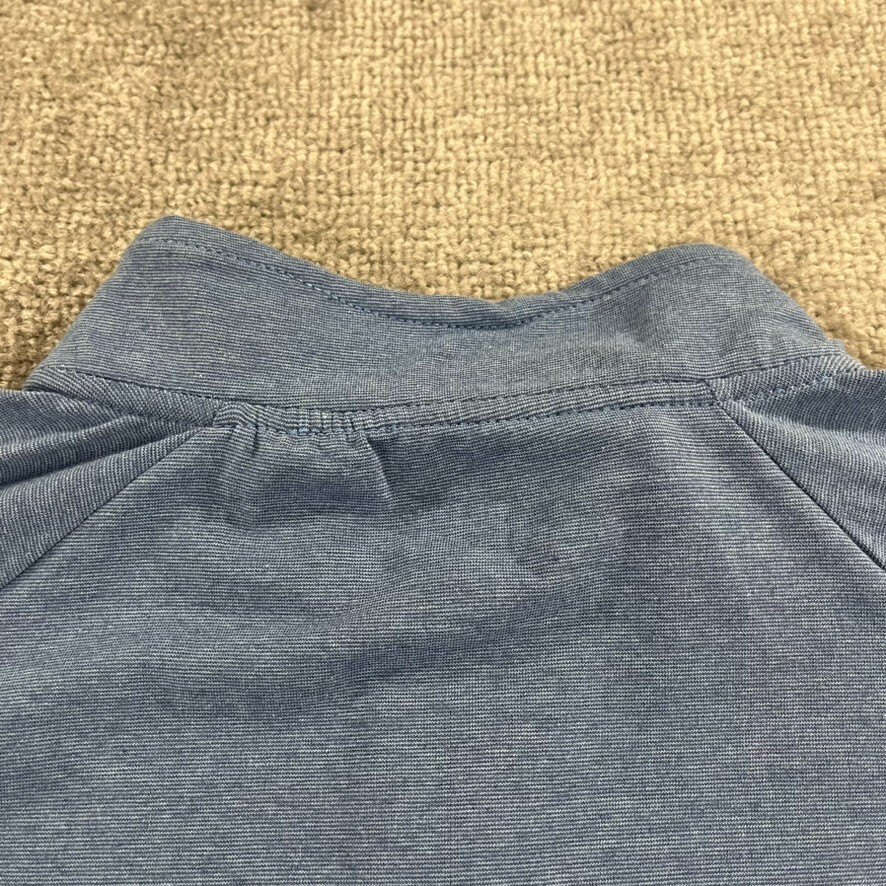 CUFFYS Cape Cod Pullover Men Extra Large Blue 1/4… - image 8