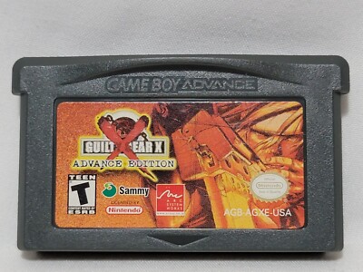Guilty Gear X Advance Edition Nintendo GameBoy Advance AUTHENTIC Game US NTSC