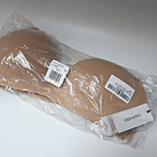 Calvin Klein Women s Form Lightly Lined Demi Wireless Bra Bare 38 C - NEW