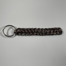 Handmade Braided Paracord Keychain Camouflage