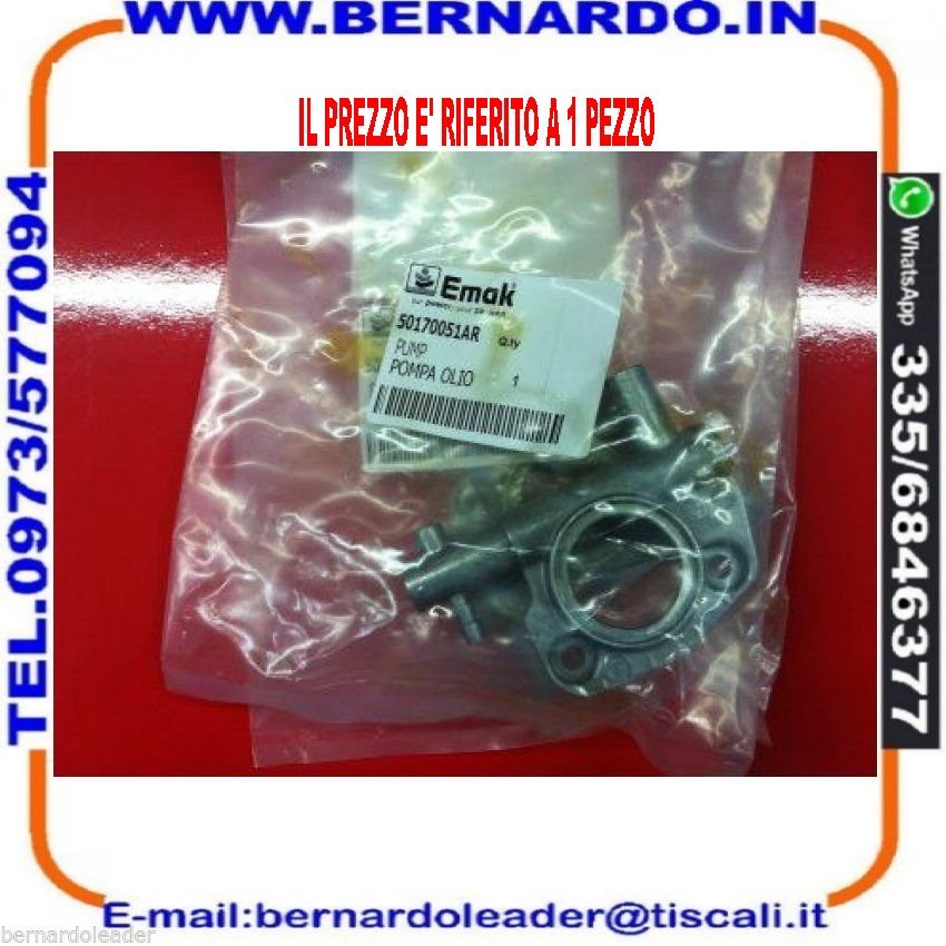 OLEOMAC, EFCO Vite Senza Fine Per Campana 6 Denti Motosega Ricambi Lcverde.com 50050025r 1024x1024@2x - Foto 7