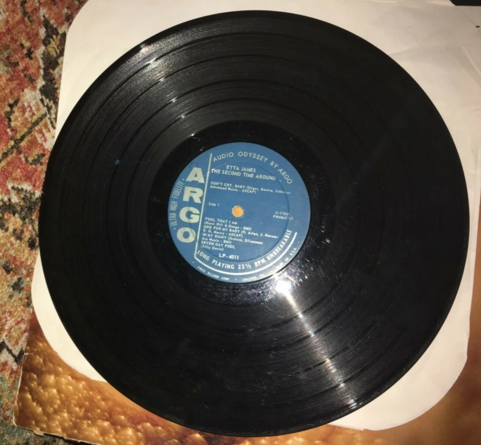 Etta james THE SECOND TIME AROUND lp Record Vinyl - Image 3 of 4