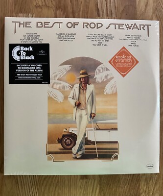 VINYL Rod Stewart '' The Best Of Rod Stewart '' , NEU & OVP