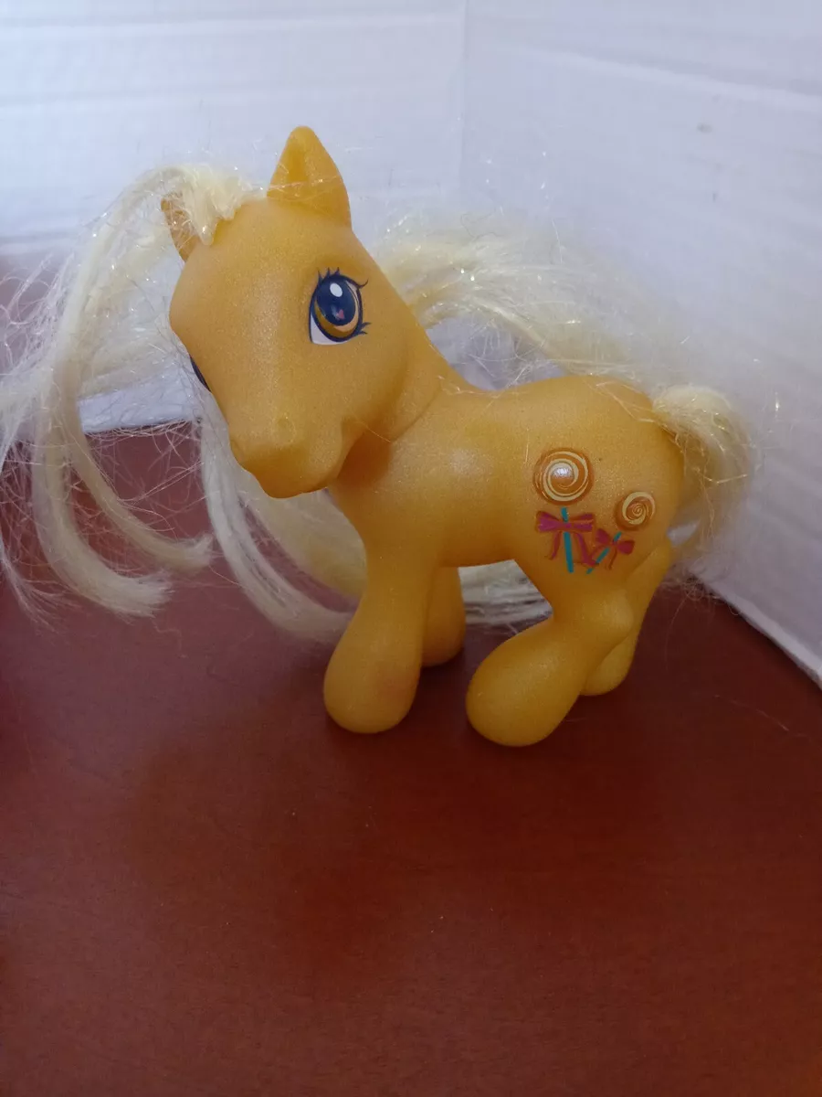 Lot of 7 c 2000s My Little Pony Characters with Hair Toys