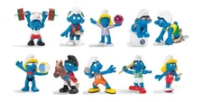 2012 Schleich Smurf Series - Olympic Smurfs: Choose your favourite blue athletes