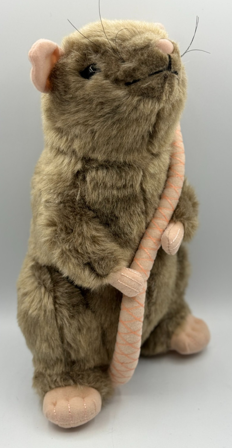 Peluche Harry Potter SCABBERS Ron Weasley Pet Rat 11" - The Noble Collection
