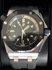 Audemars Piguet Royal Oak Offshore Diver White Gold MINT COMPLETE SET 15720CN
