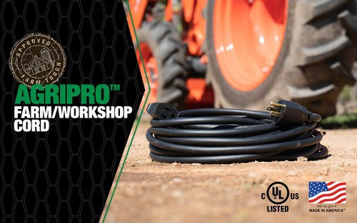 Southwire AGRIPRO 12/3 Heavy Duty Extension Cord, 25ft, Farm/Workshop Cord, S... - Picture 2 of 8
